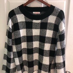 Joe Fresh Black & White Casual Sweater